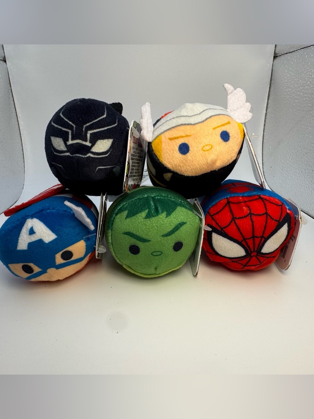 Marvel Avengers Plush Tsum Tsum Stackable Toy Lot